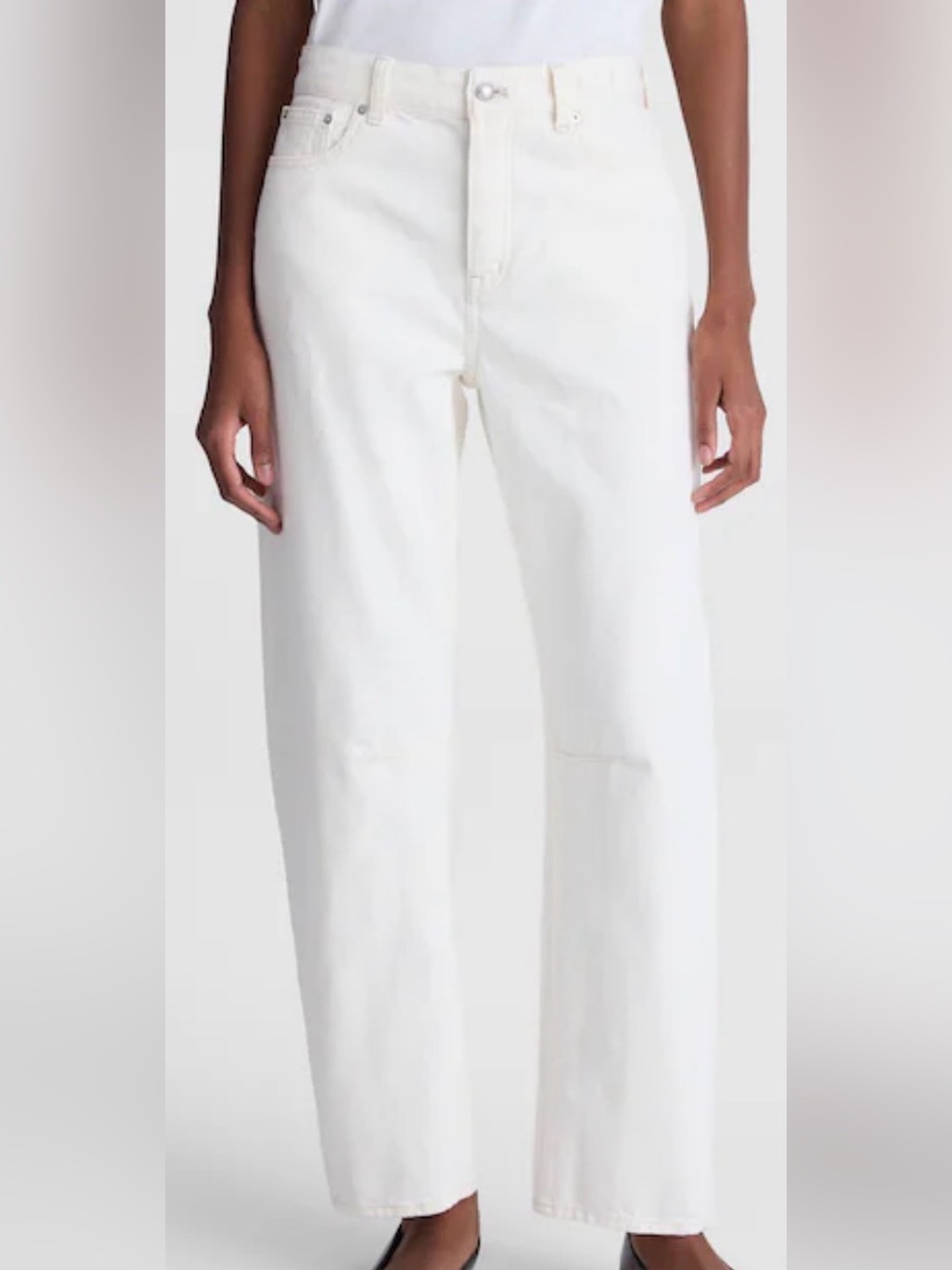 Madewell The Darted Barrel-Leg Jean NWT 28
